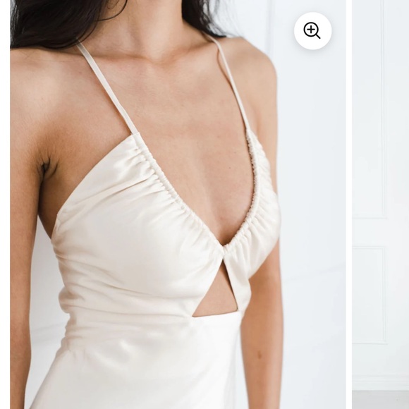 NWT Shona Joy La Lune Ruched Bodice Maxi Dress - Picture 2 of 11